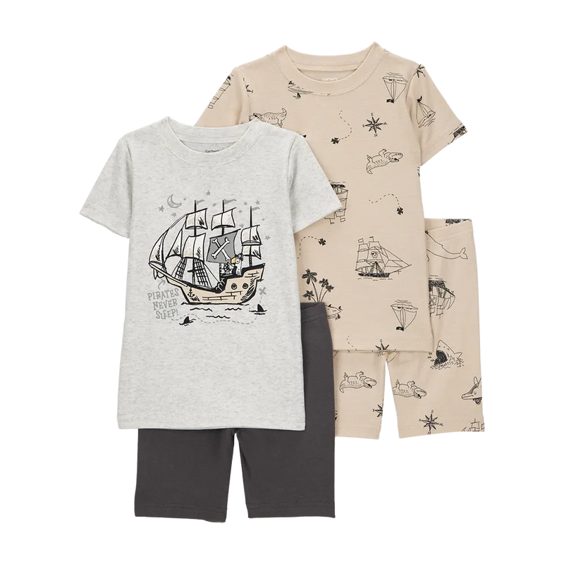 Carter's Boy's 4-Piece Pajamas - Pirate
