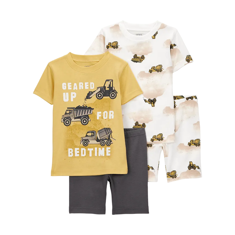 Carter's Boy's 4-Piece Pajamas - Construction