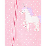 Carter's Baby Girl Cotton Sleep & Play - Unicorn