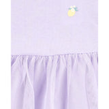 Haut en Tulle & Legging Fille Carter's - Violet