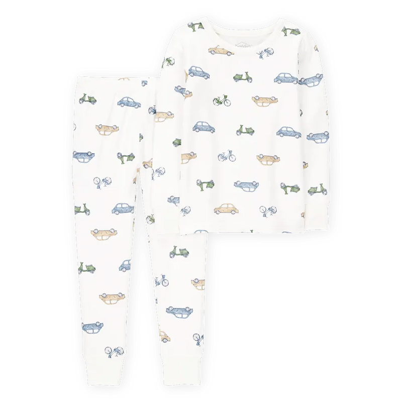 Carter's Boy's 2-Piece PurelySoft Pajama Set - Car
