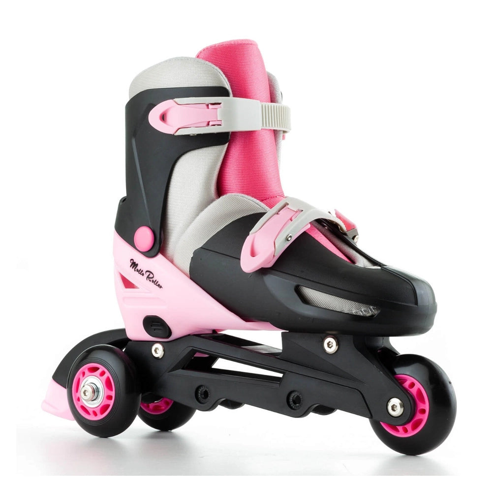 Molto Roller à Roues Alignées 2en1 Taille 35-38 - Rose
