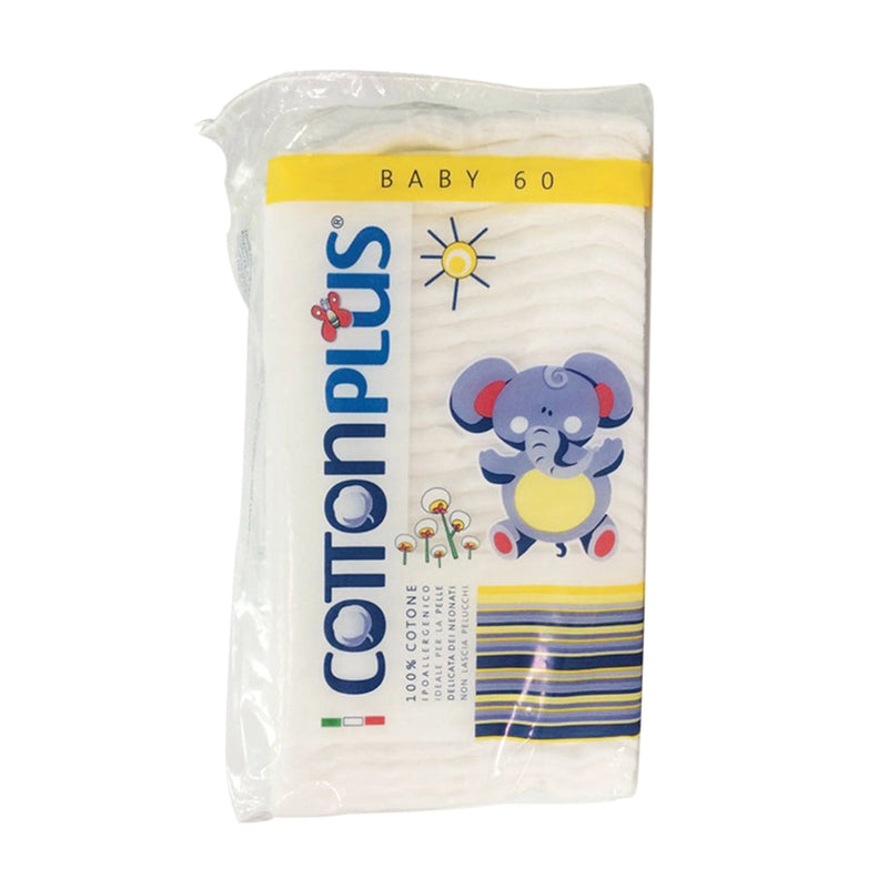 Cotton Plus Bebé Extragrande 60 Discos de Algodón