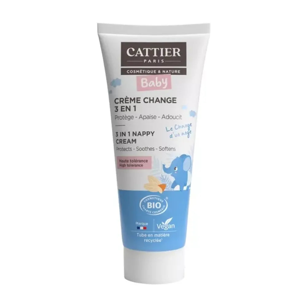 Cattier Baby Organic 3-in-1 Diaper Cream – 75ml