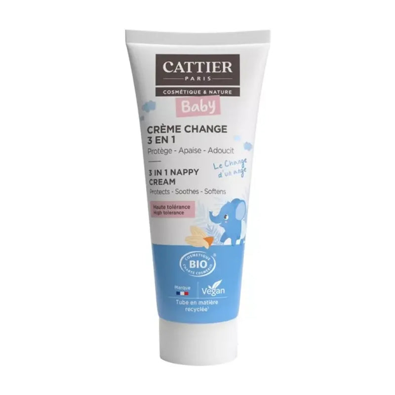 Cattier Baby Organic 3-in-1 Diaper Cream – 75ml