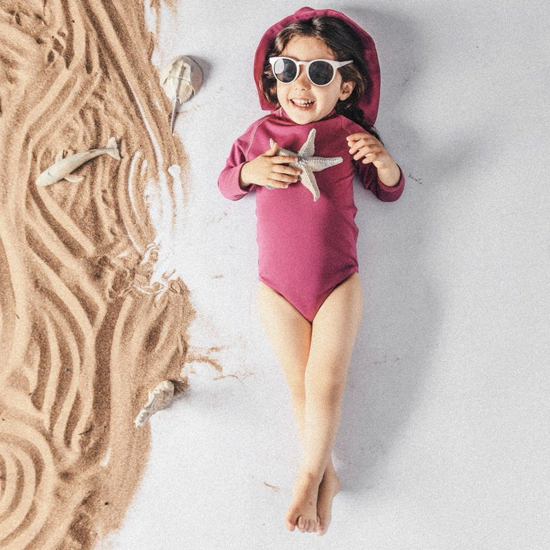 Shems Kids Traje de Baño Anti-UV Rapunzel - Rosa