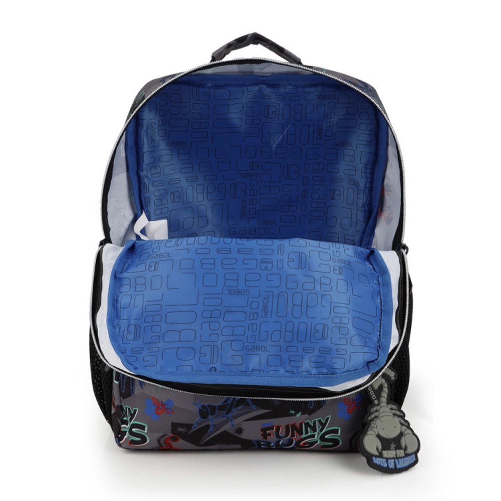 Gabol Petit Sac à Dos BUGS - Noir