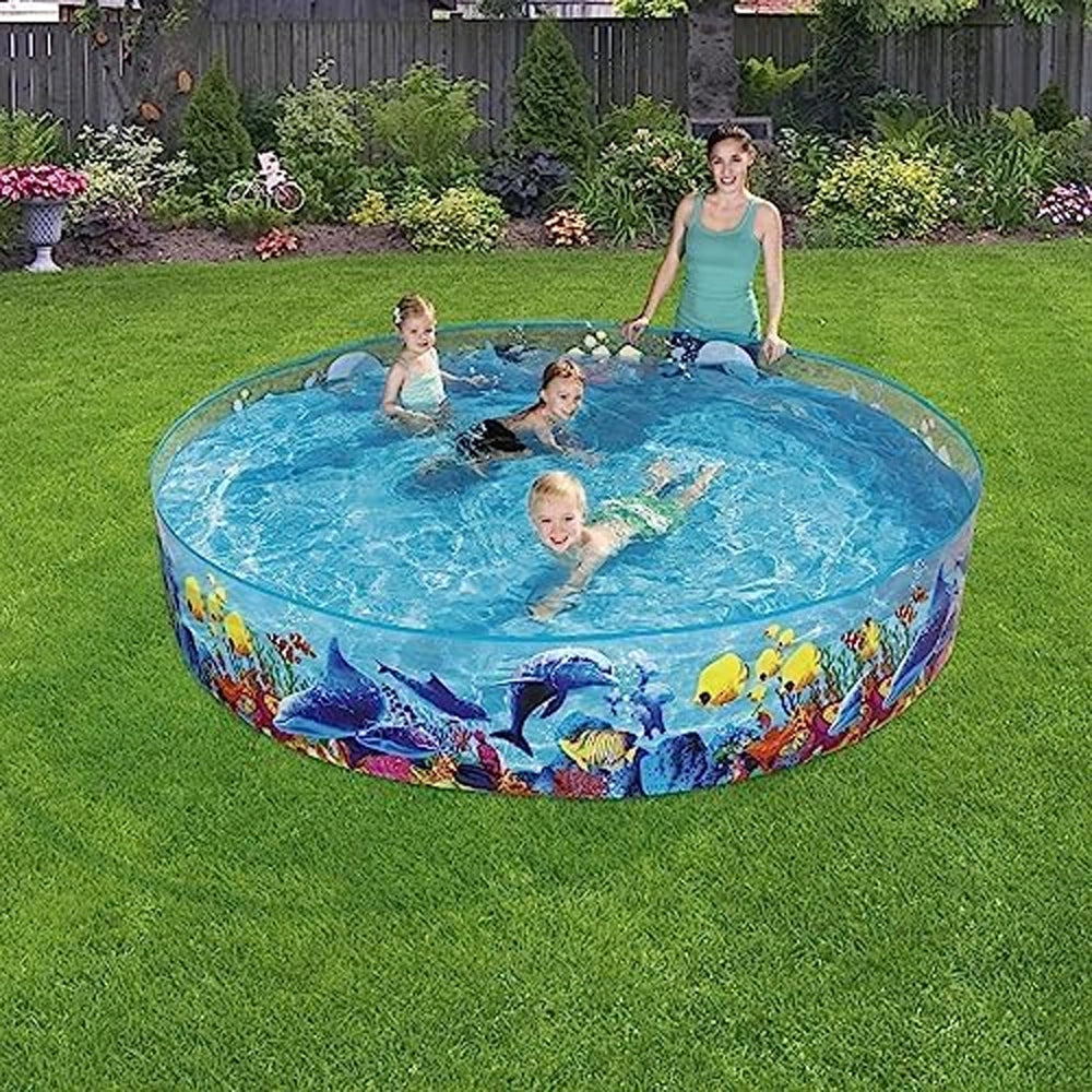 Bestway® Odyssey Fill 'N Fun Inflatable Pool 244cm 3Y+