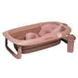 Twistshake Baignoire + Coussin + Rince Tête - Rose Pale