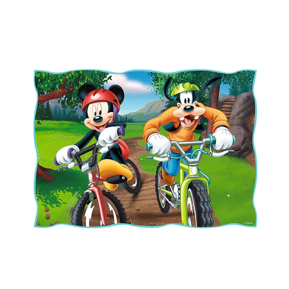 Trefl Puzzle 4en1 La belle Journée de Mickey Mouse - 4A+