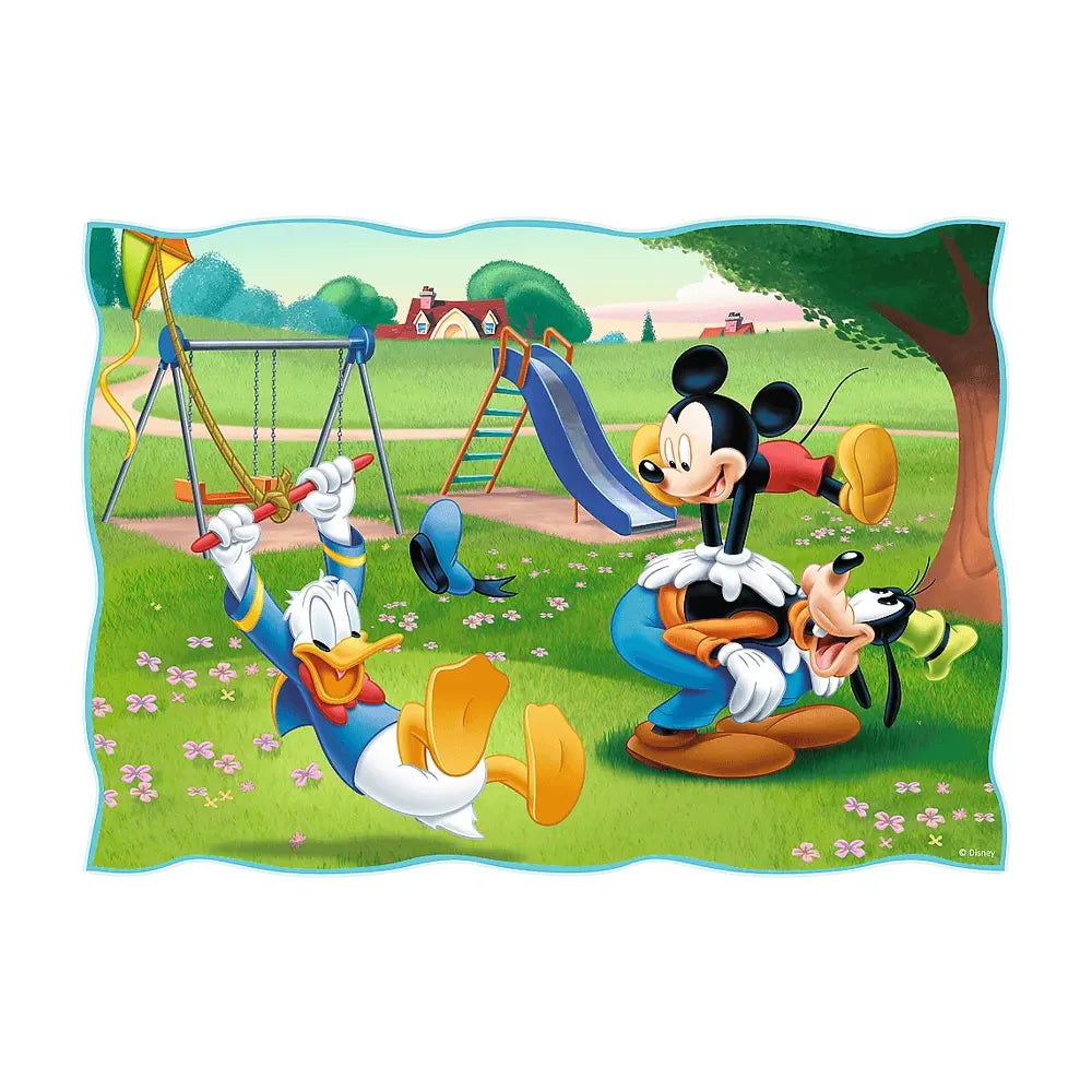Trefl Puzzle 4en1 La belle Journée de Mickey Mouse - 4A+