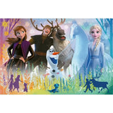 Trefl Puzzle Glitter Magical Friendship Frozen 70 Pièces - 4A+