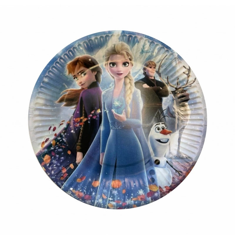 Pack of 10 Paper Plates - Frozen