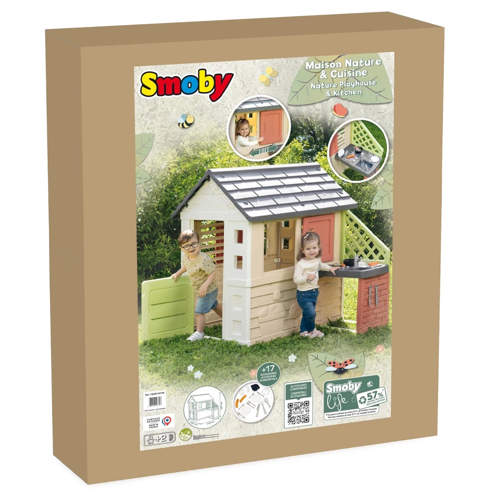 Smoby Maison Nature et Cuisine d'Été 2A+