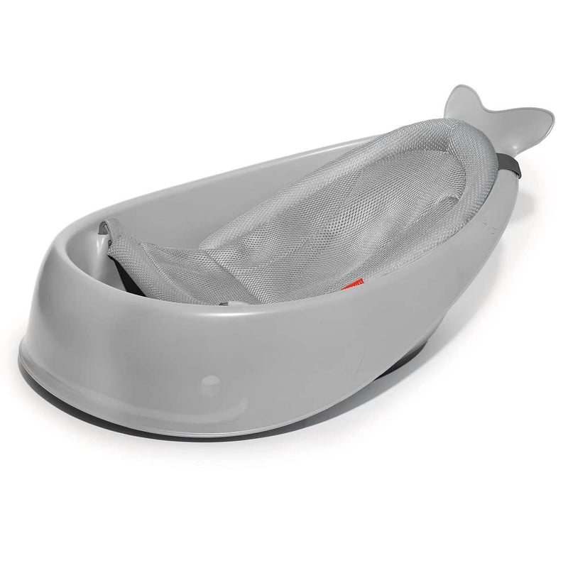 Bañera Skip Hop Moby Smart Sling de 3 escalones - Gris