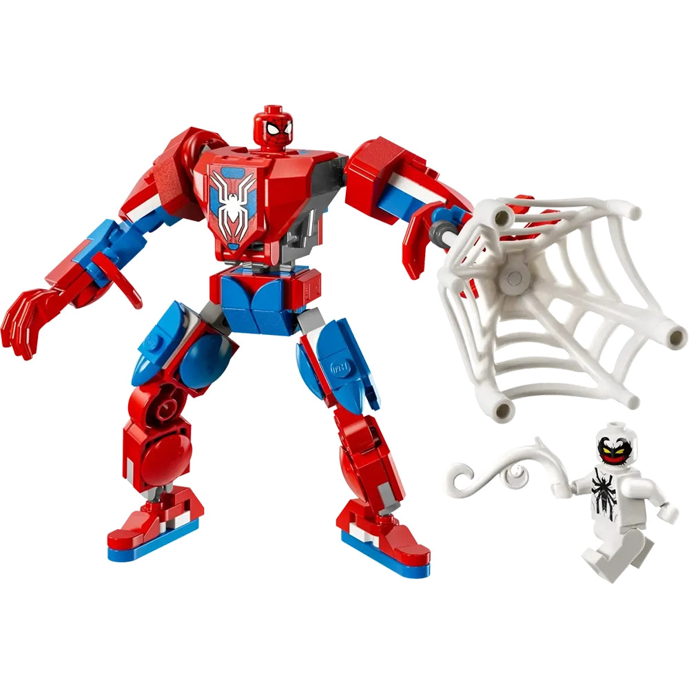 Lego Spider-Man Mech vs. Anti-Venom 6A+