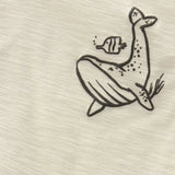 Ensemble 2 Pièces Carter's - Baleine Gris