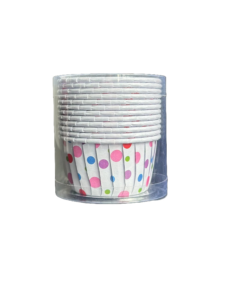 Molde de Papel para Cupcakes x12 – Multicolores