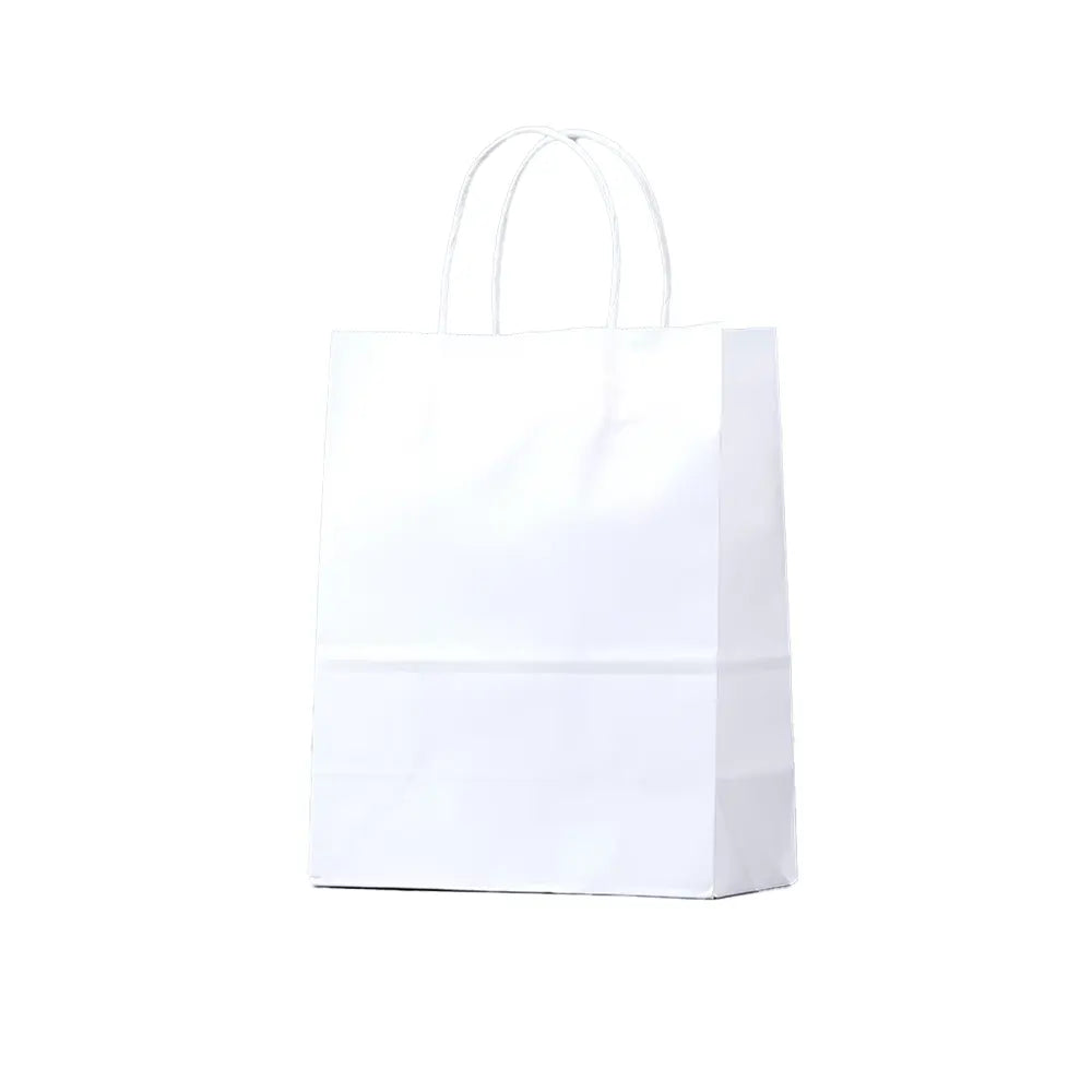 Pack de 12 Sacs pour Friandises de fêtes - Blanc