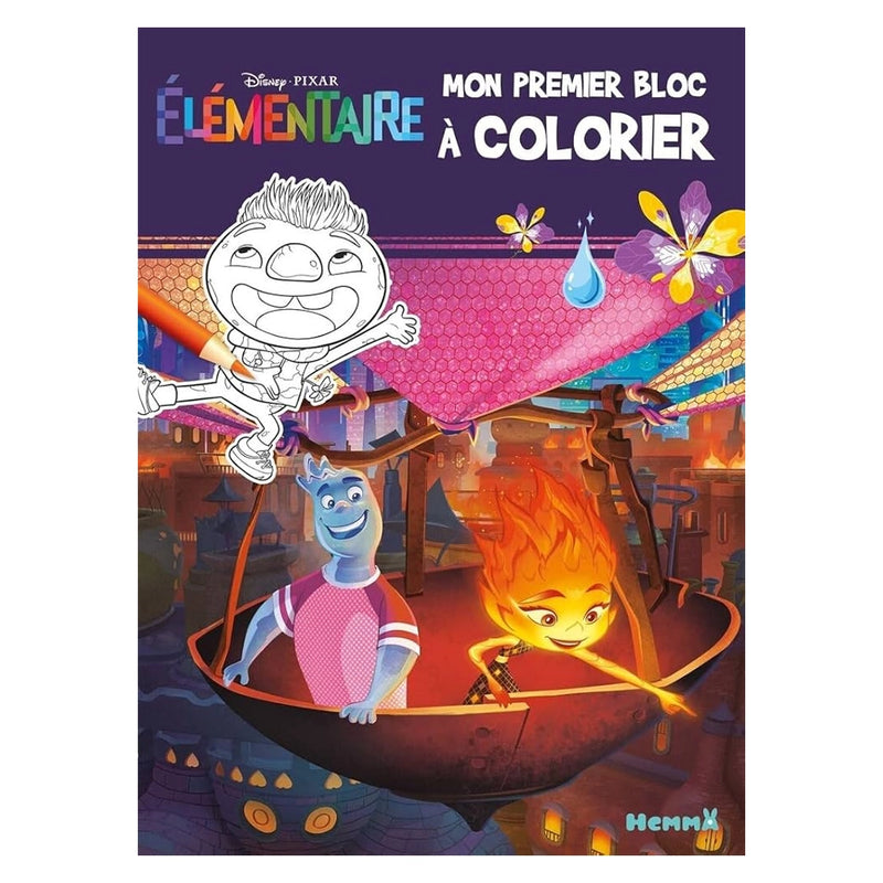 Mi primer bloc para colorear de Elemental