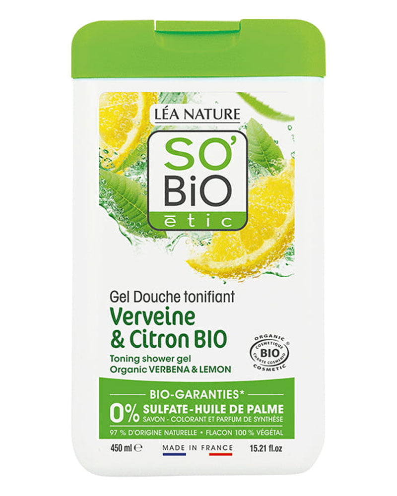 So Bio Gel Douche Verveine Citron - 450ml