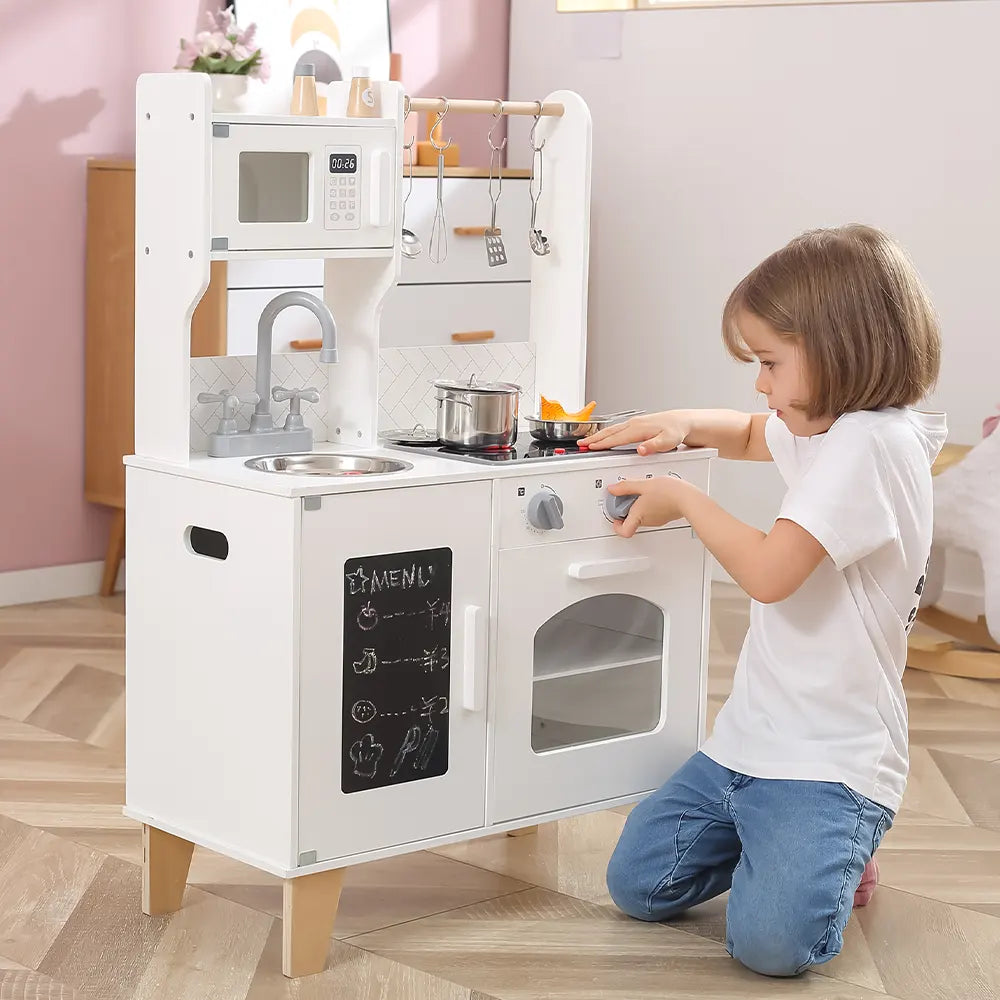 Viga Toys PolarB Littre Chef Cuisine avec Son 3A+ - Blanc