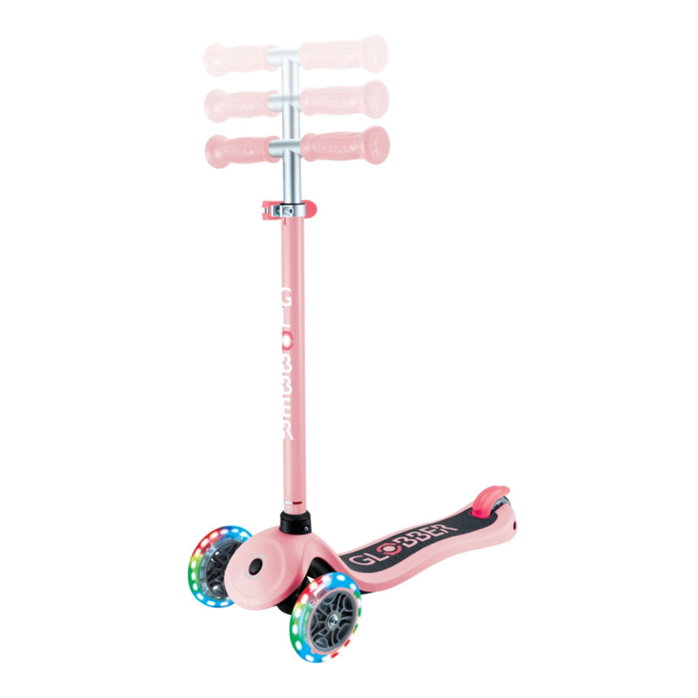 Globber Trottinette Primo Lights - Rose Pastel