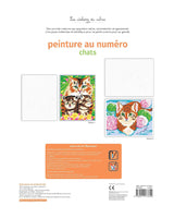 Peinture Au Numéro - Chats - Cahier Avec Palette Et Pinceau