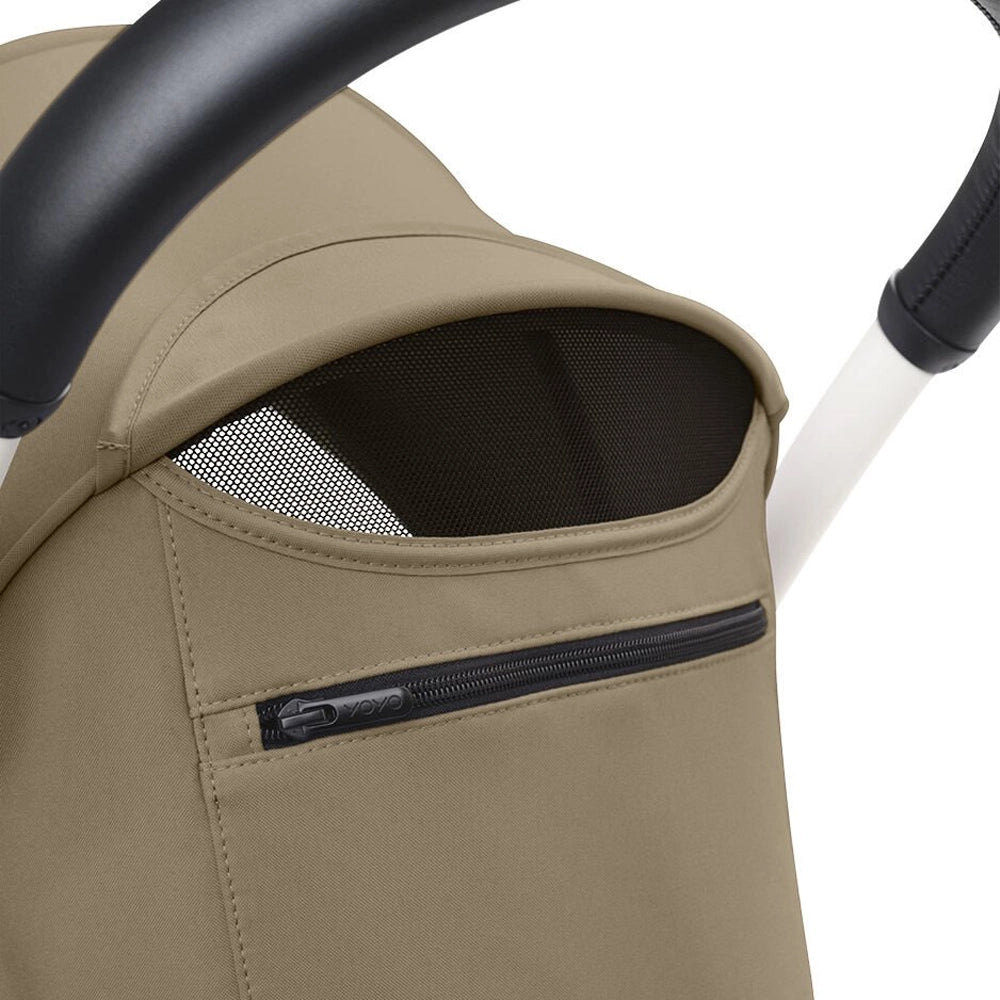 Cochecito Stokke® YOYO³ Chasis Negro 6M+ - Toffee