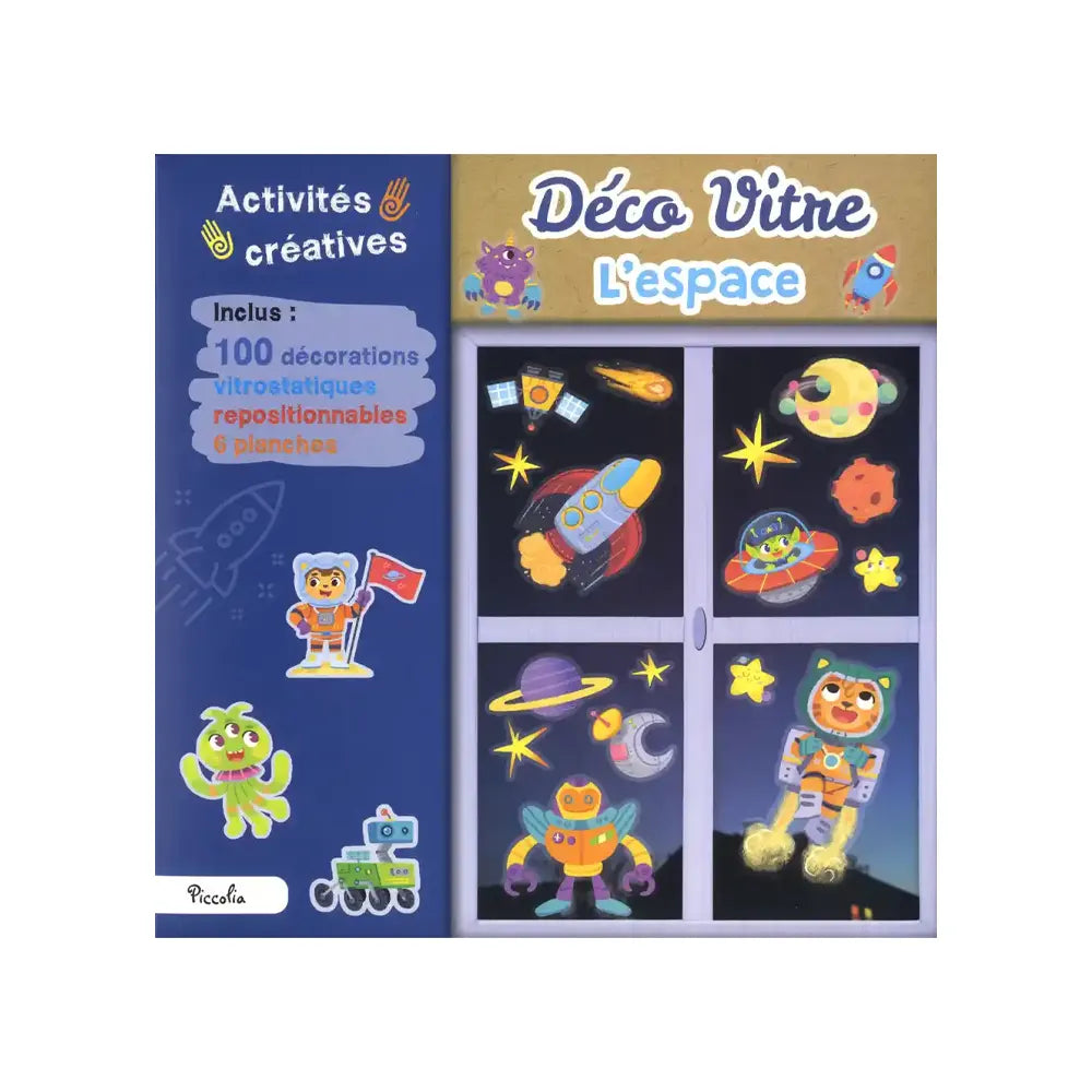 Decoración para ventanas El Espacio – Actividades creativas