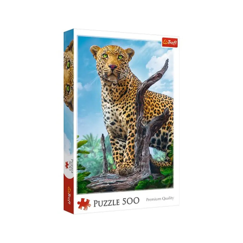 Trefl Leopard 500 Piece Puzzle - 10A+