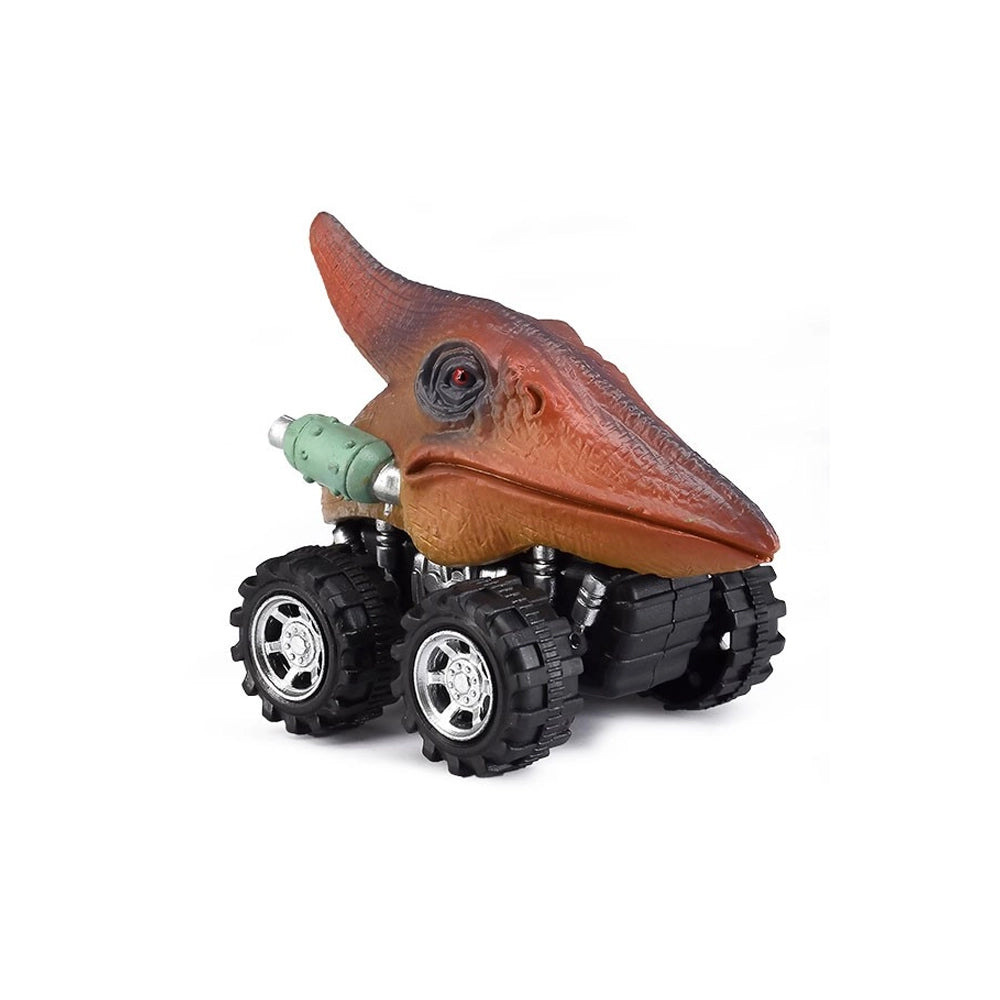 Eurekakids Pull Back Dino Cars - 1 -  3A+