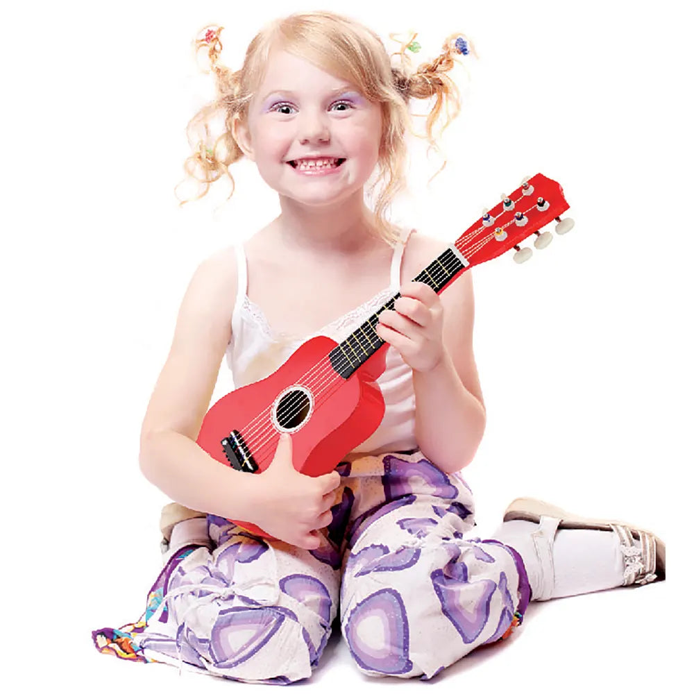 Viga Toys Guitar en Bois Rouge 3A+