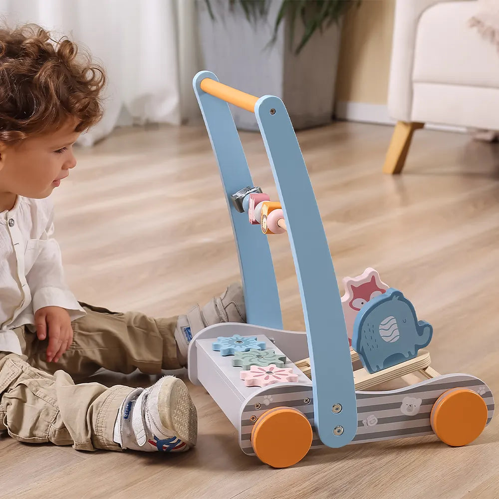Viga Toys PolarB Table d'Activité Multifonctions en Bois 18M+