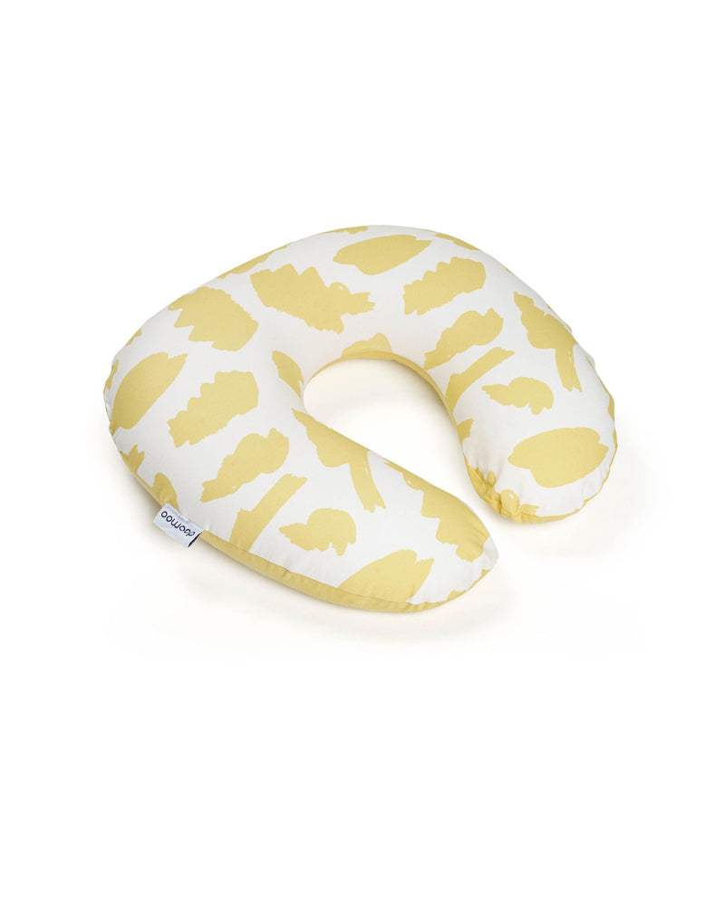Coussin d'allaitement & maternité SOFTY Brushes Doomoo - Jaune