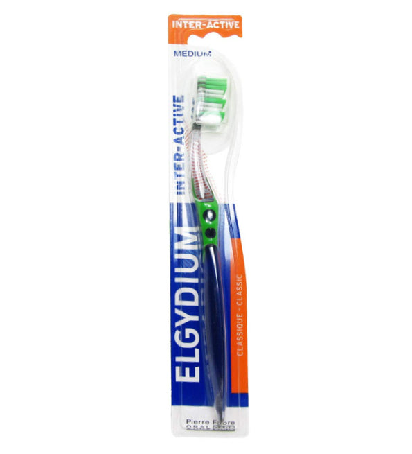 Elgydium Interactive Cepillo de Dientes Medio - Verde