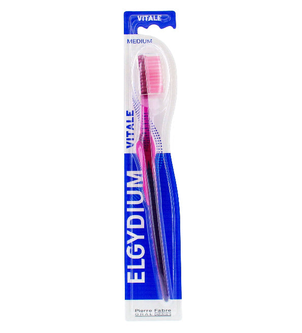 Elgydium Vitale Medium Toothbrush – Precise Cleaning