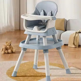 Chaise Haute Bébé 3-en-1 Multifonction