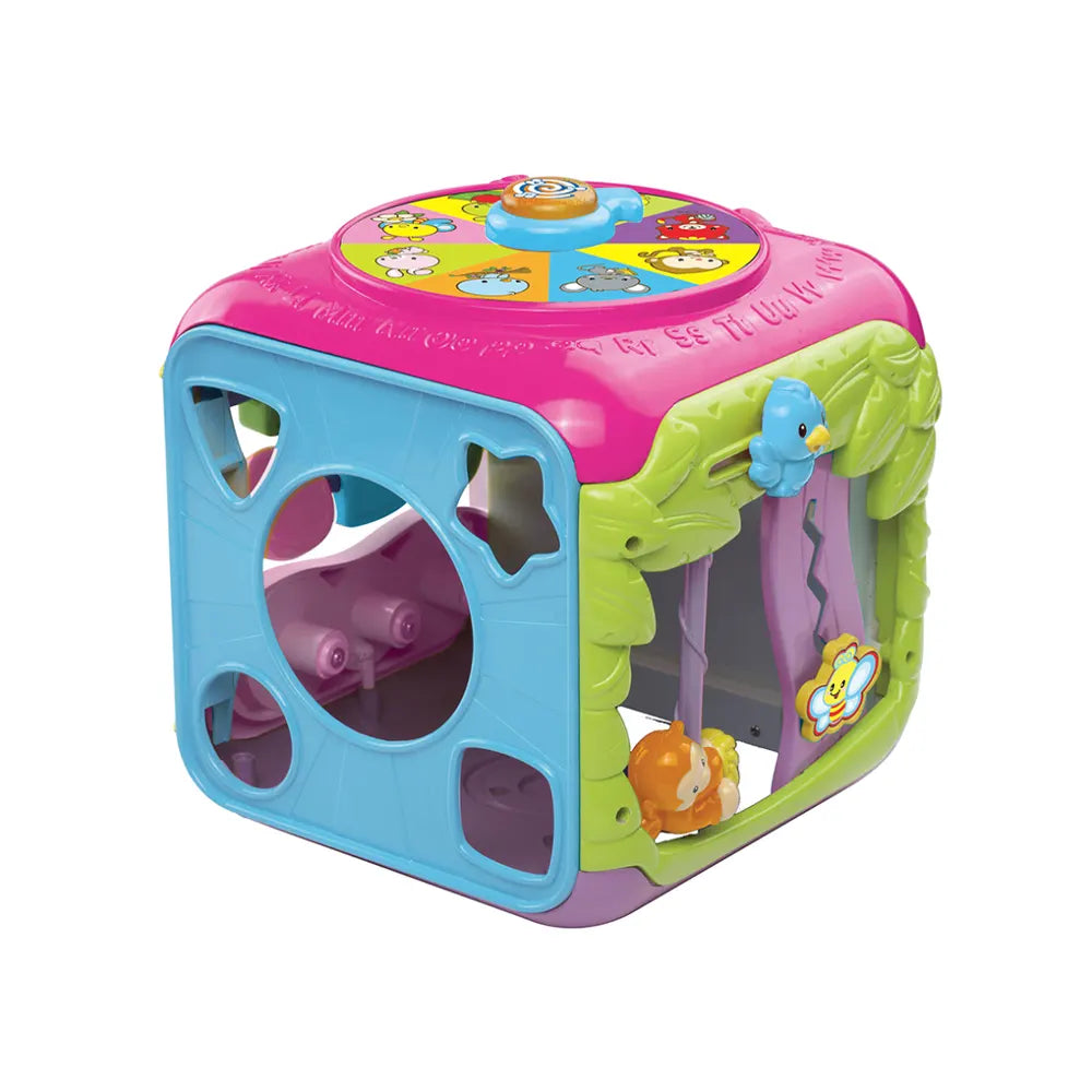 Vtech Super Cubo de Descubrimientos 6M+ - Rosa
