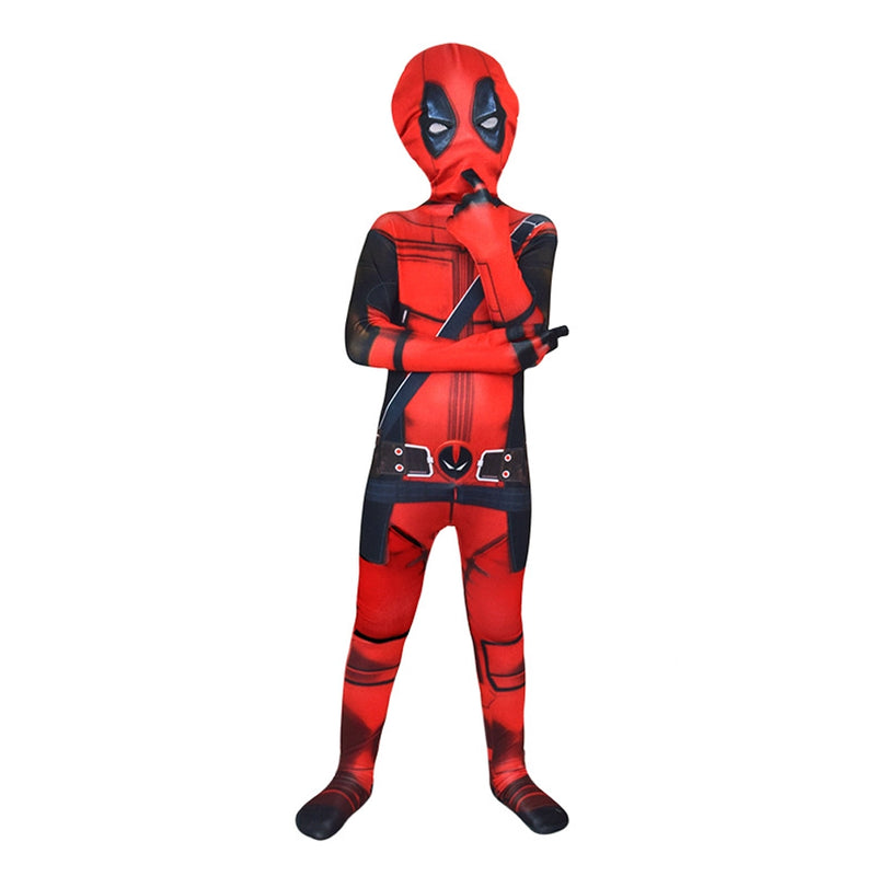 Disfraz de Deadpool para Niños con Máscara Completa