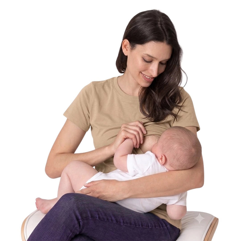 Bébéyo T-shirt d’Allaitement - Beige