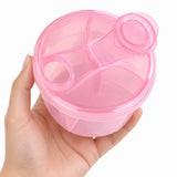 Mammia Doseur de Lait en Poudre 3 Compartiments - Rose