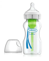 Dr. Brown's Biberon en verre Cole large - 270ml
