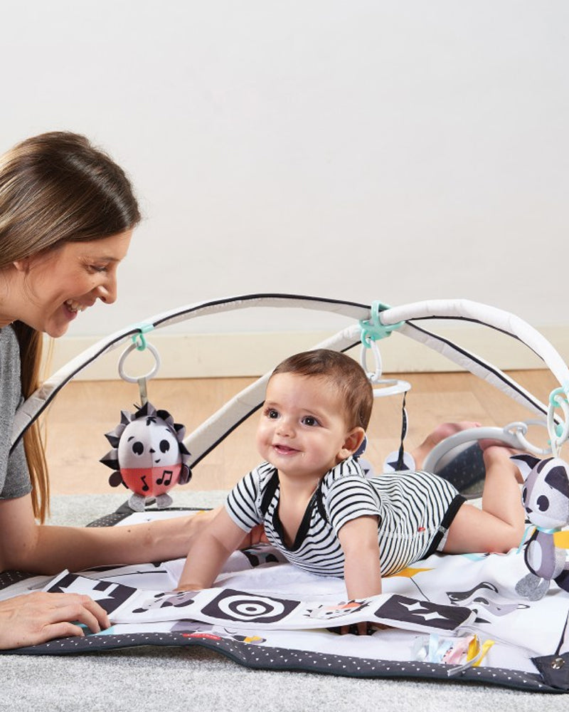 Tapis d'éveil bébé GYMINI Black & White Tiny Love