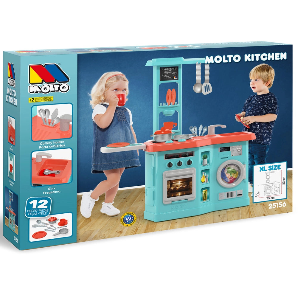 Molto Cuisine Jouet Kitchen Studio Molto + Accessoires 2A+