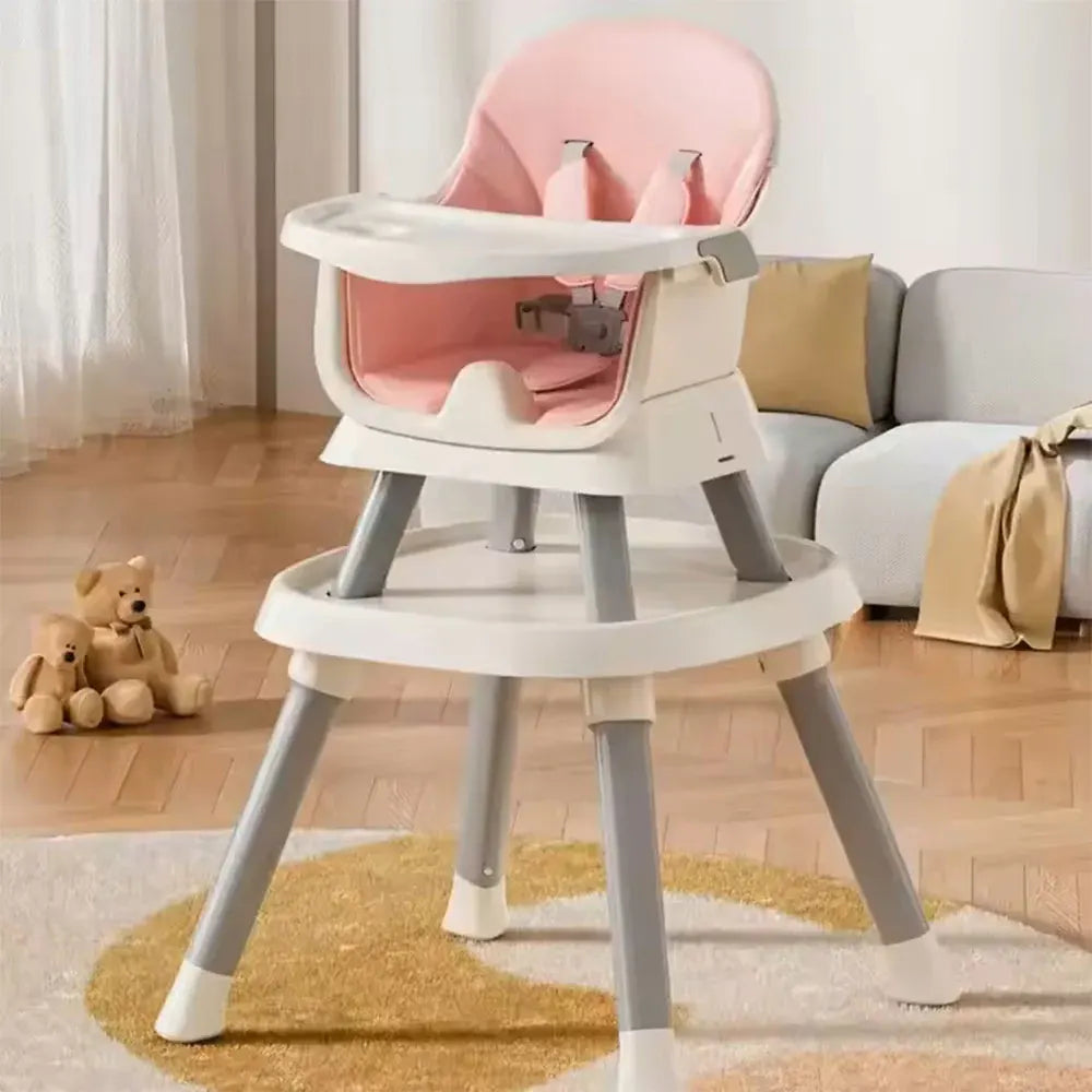 Chaise Haute Bébé 3-en-1 Multifonction