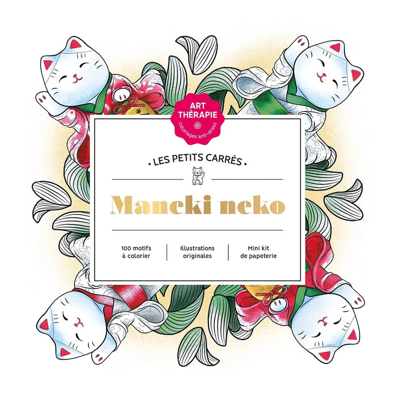 Los cuadritos de la arteterapia - Maneki Neko