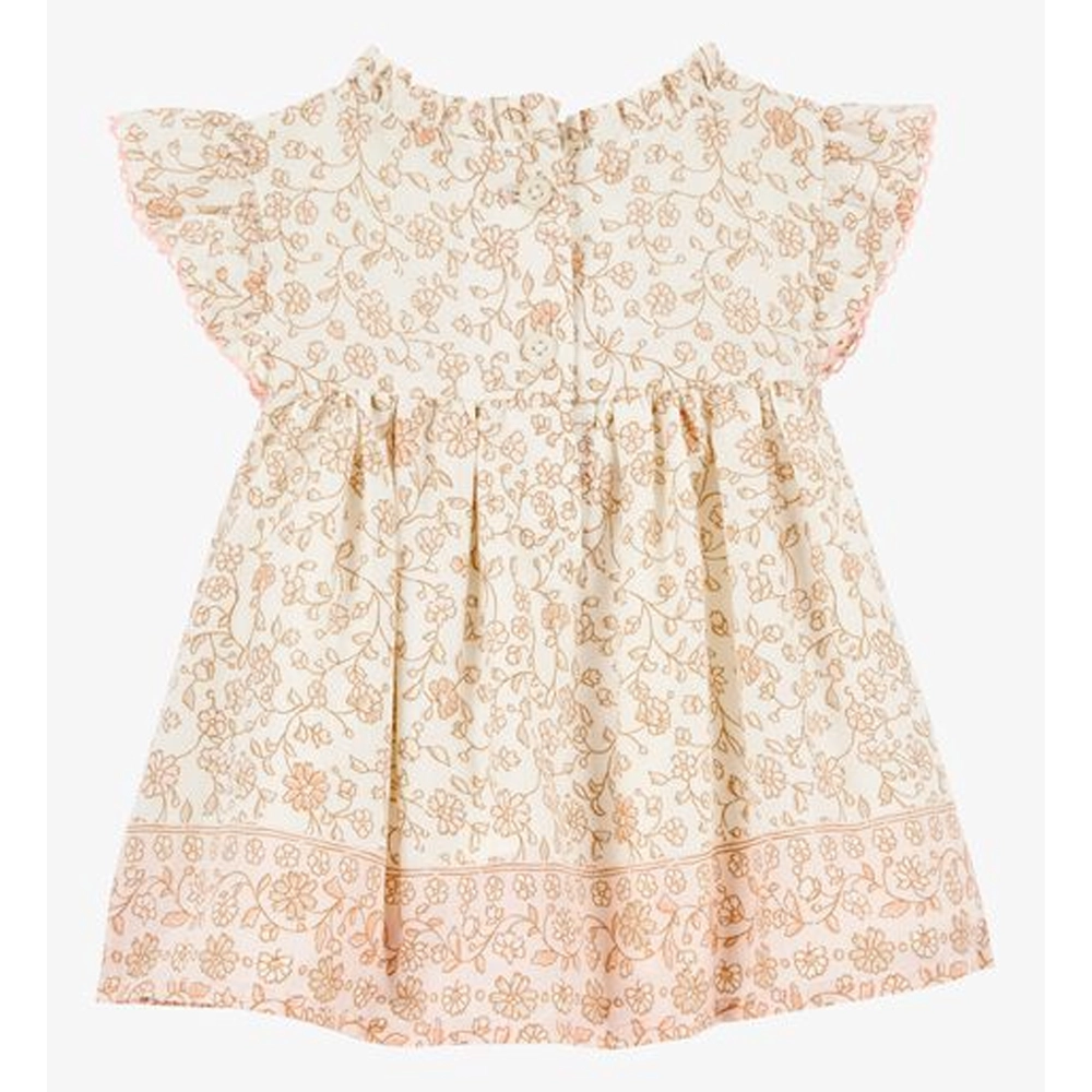 Ensemble 2 Pièces Robe & Short Bébé Fille OshKosh - Crème Fleuris