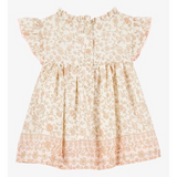 Ensemble 2 Pièces Robe & Short Bébé Fille OshKosh - Crème Fleuris