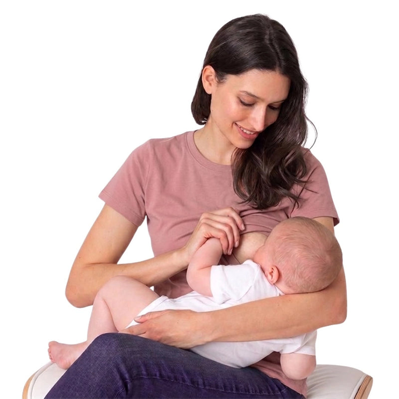 Bébéyo T-shirt d’Allaitement - Rose Poudré